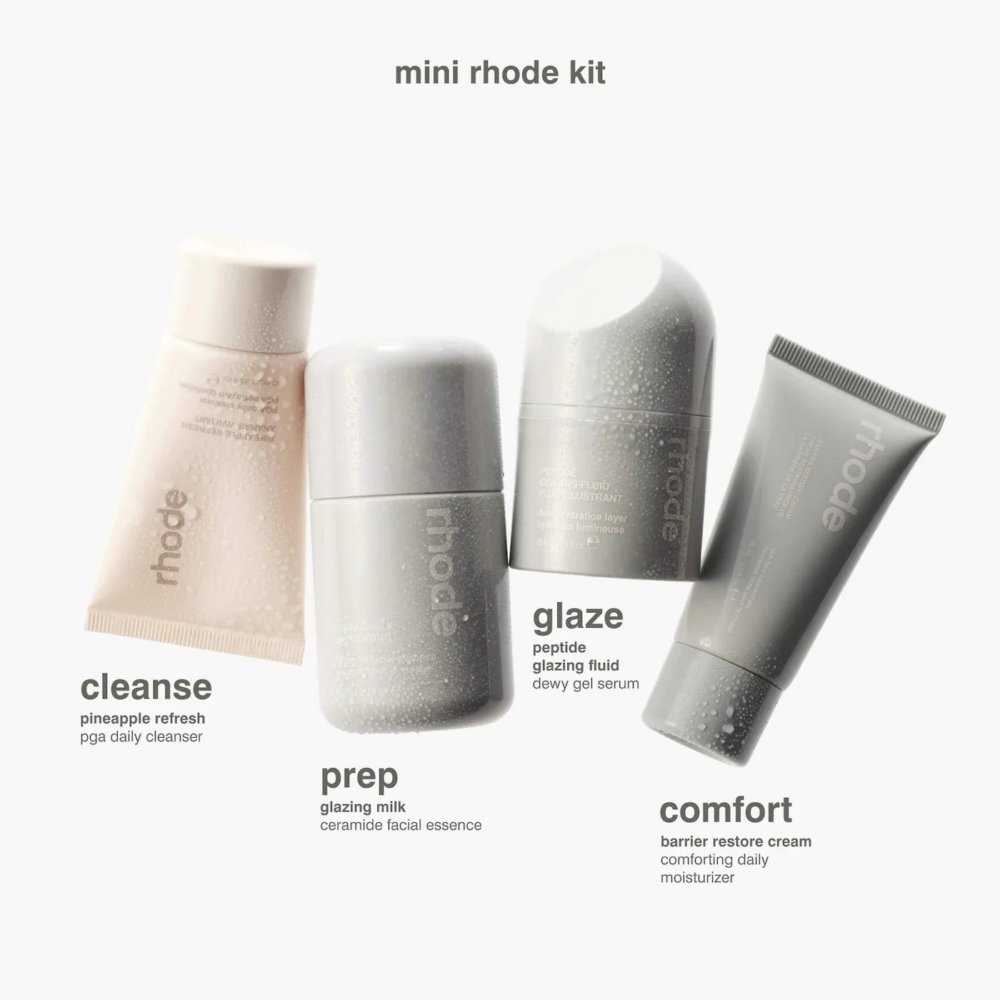 Rhode Set 4 minis cuidado de la piel