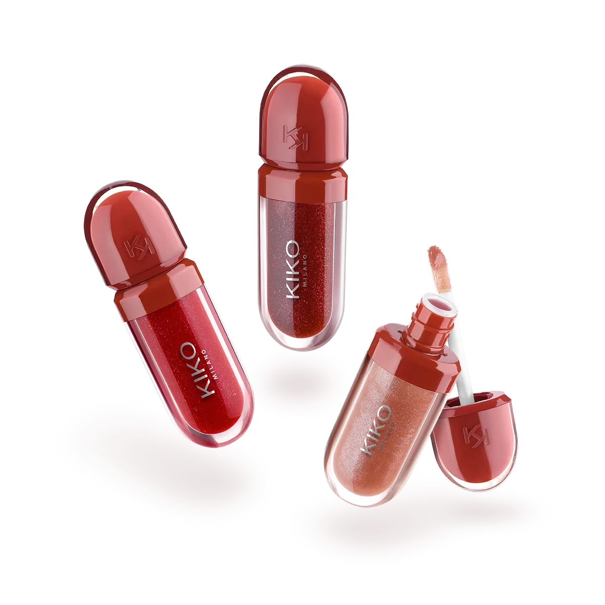 Kiko Milano Mini Kisses Maxi Shine Kit 3d Hydra Lip Gloss