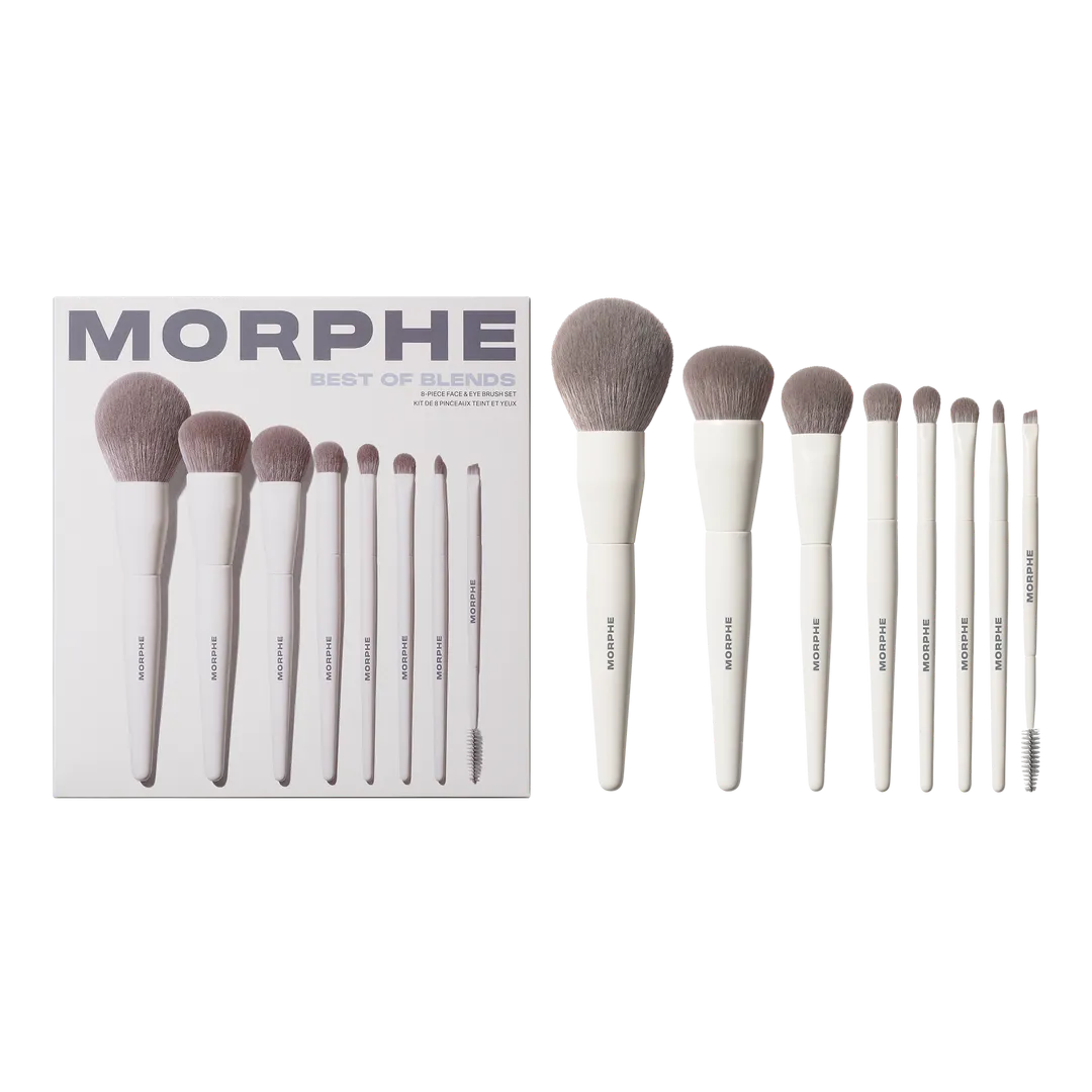 Morphe Best of Blends 8-Piece Face & Eye Brush Set