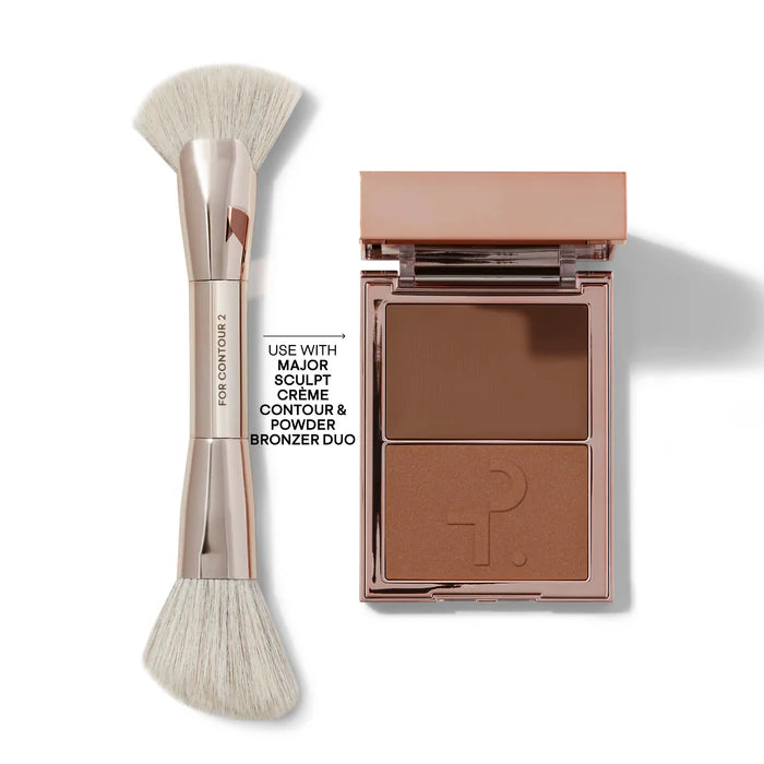 Patrick Ta Dual-Ended Contour Brush (brocha para contorno)