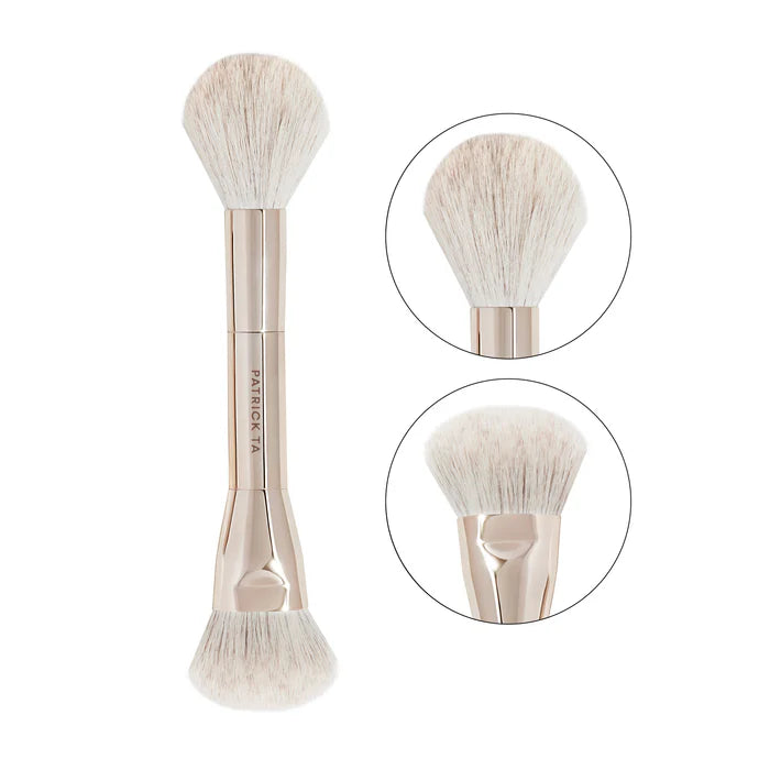 Patrick Ta Dual Ended Blush Brush (brocha para rubor)