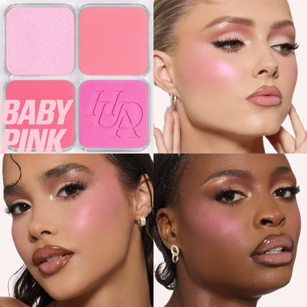 Huda Beauty blush filter palette (paleta de rubores e iluminador)