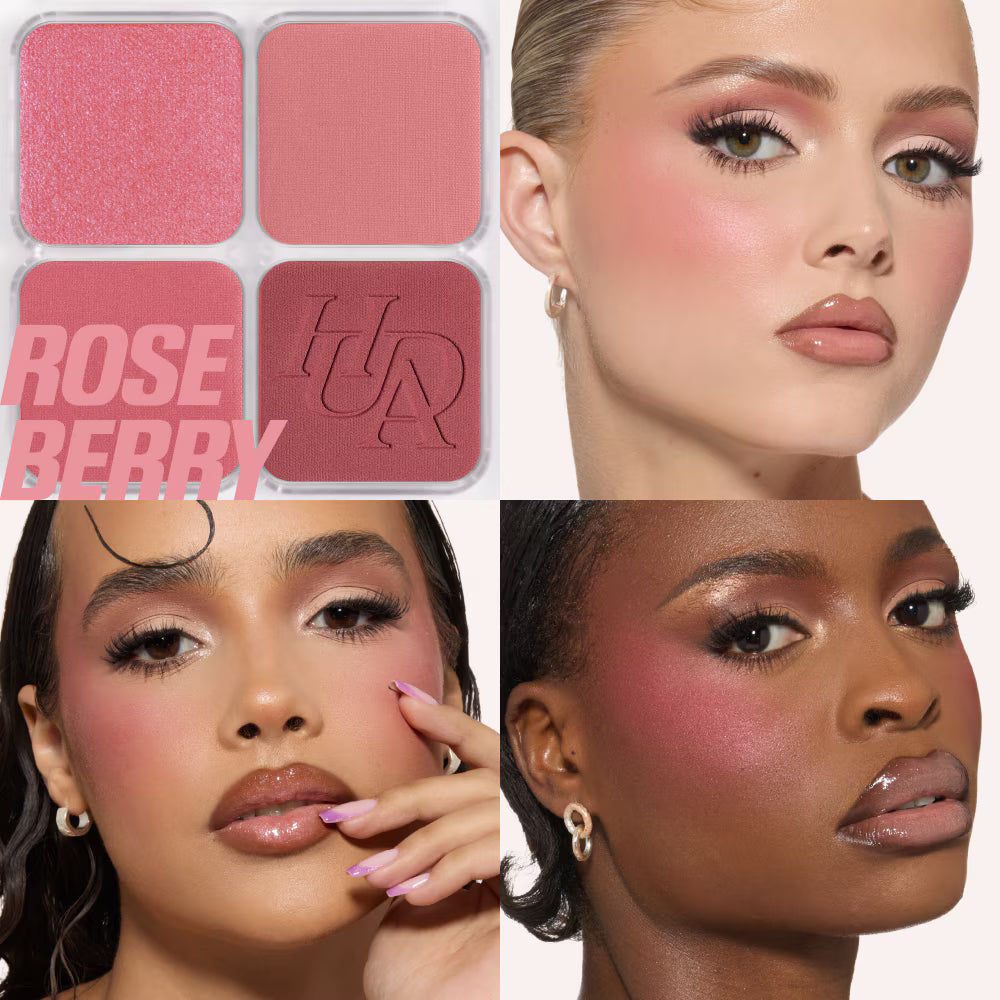 Huda Beauty blush filter palette (paleta de rubores e iluminador)