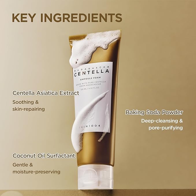 Skin 1004 Madagascar Centella 125 ml - Jabón Coreano Calmante