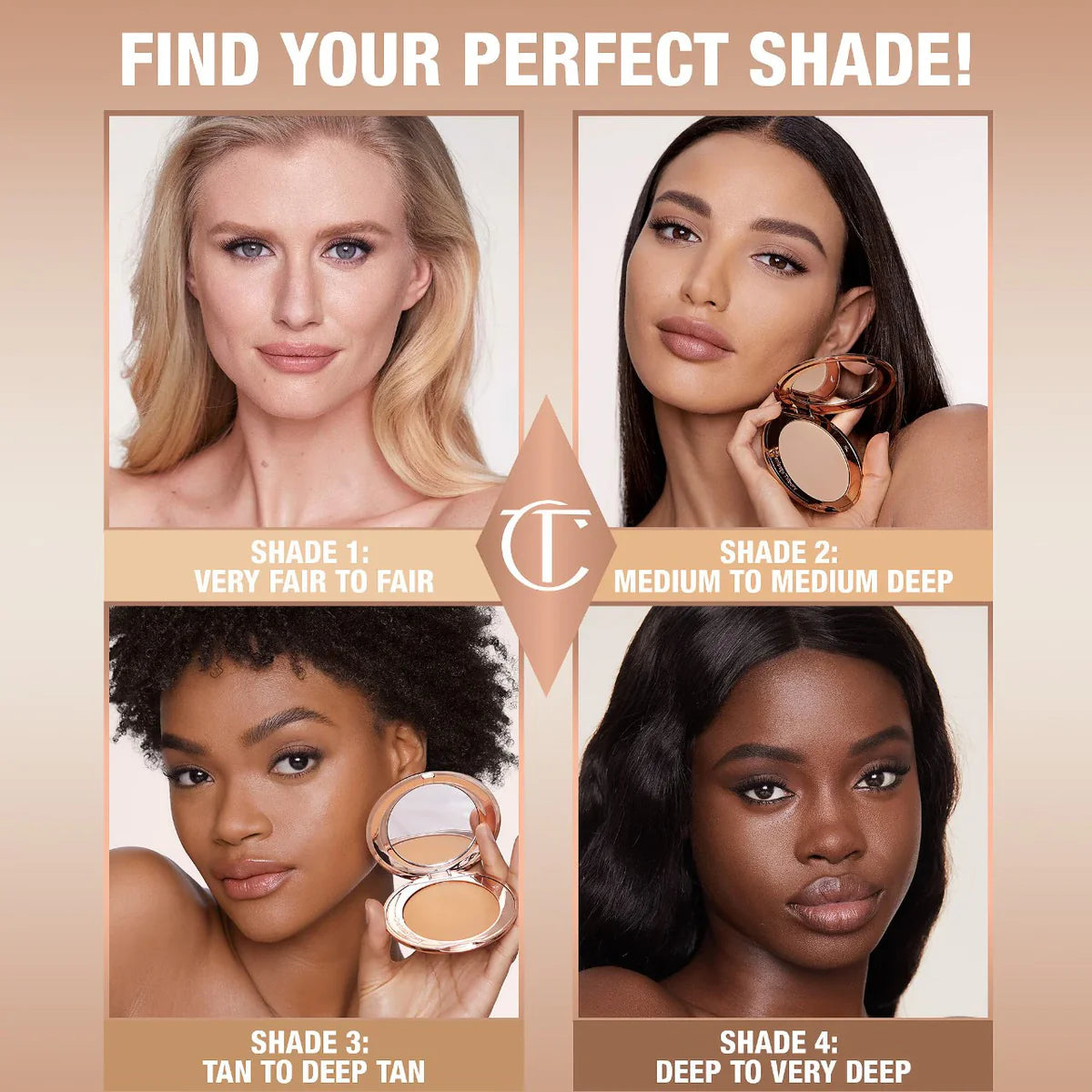 Charlotte Tilbury Polvo Compacto Matificante Refillable