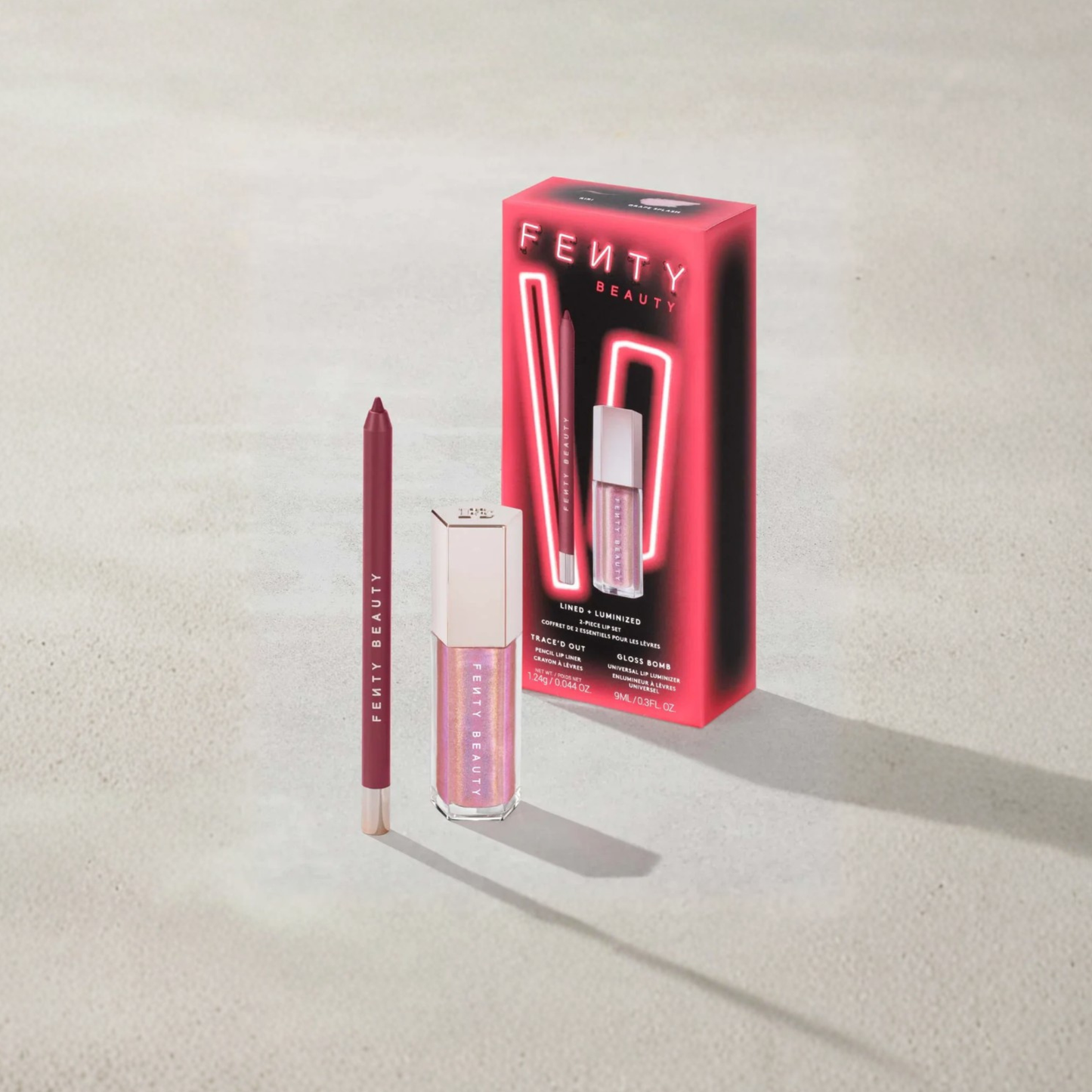 Fenty Beauty Lined + Luminized 2-Piece Lip Set