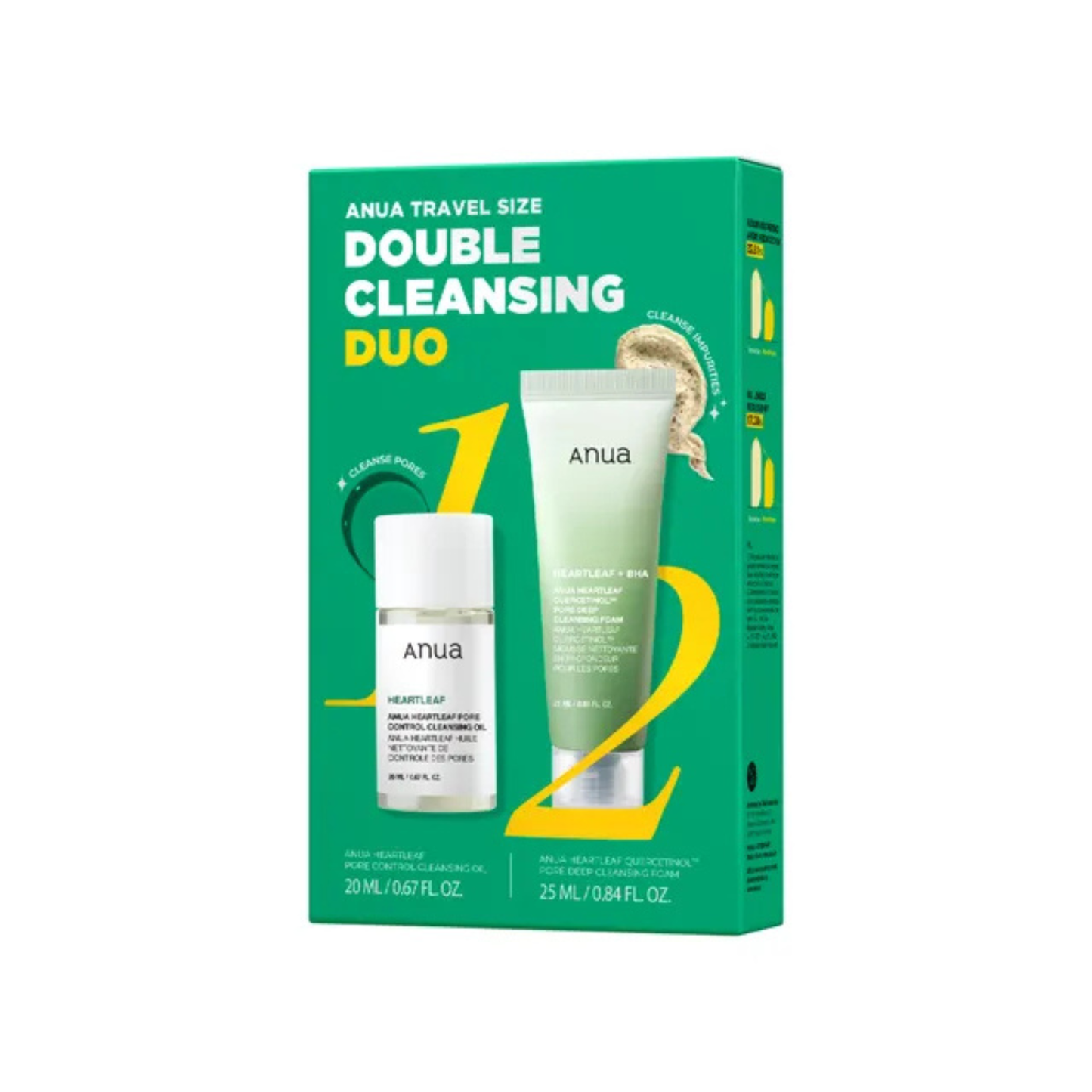 Anua Cleansing Duo Travel Size