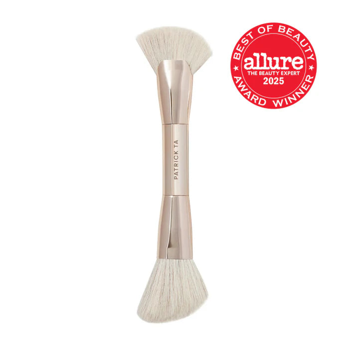 Patrick Ta Dual-Ended Contour Brush (brocha para contorno)