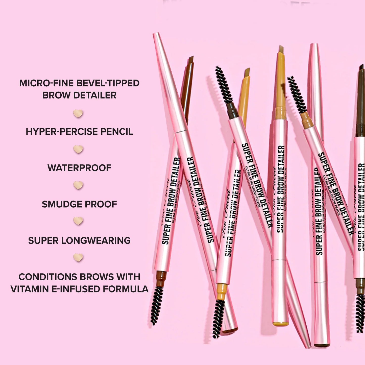 Too Faced Super Fine Brow Detailer Eyebrow Pencil (super fino)