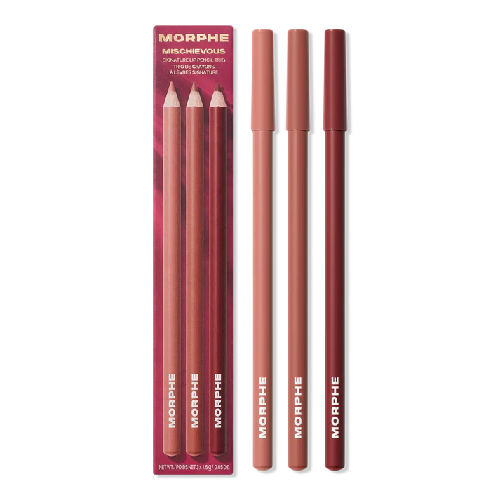 Morphe Pack de tres lápices de labios