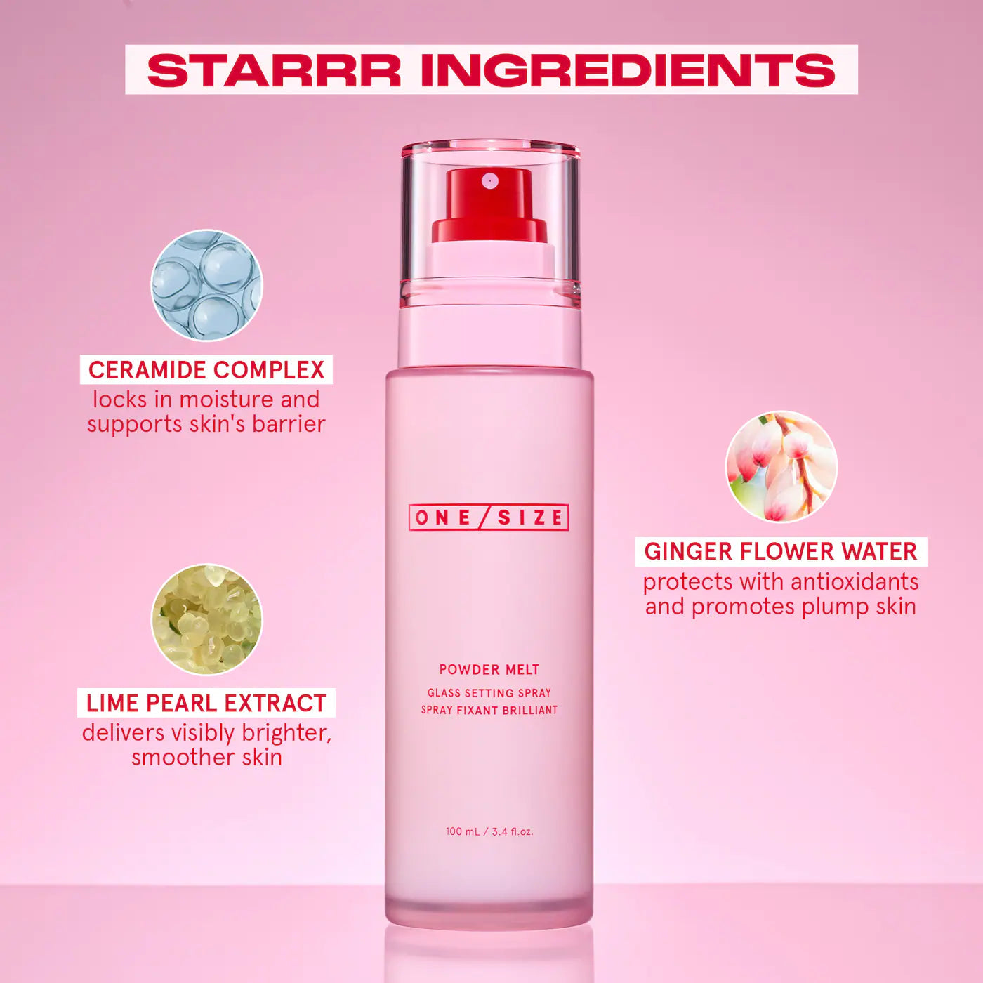 Powder Melt Glass Setting Spray (Sellador o Fijador)