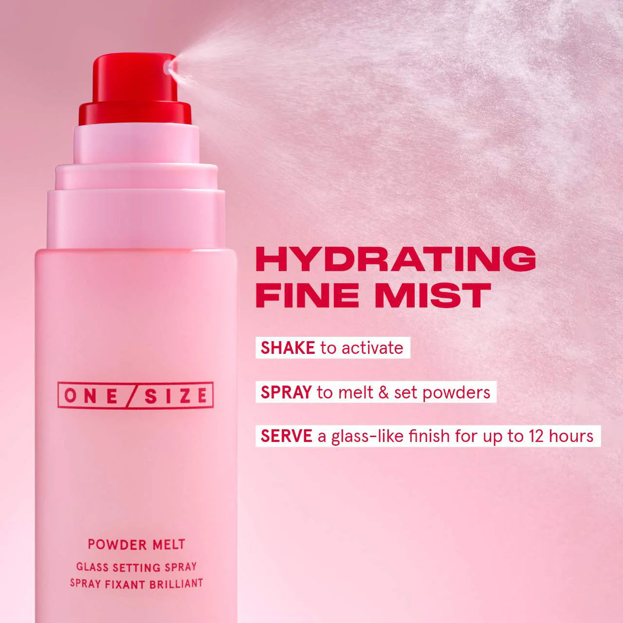 Powder Melt Glass Setting Spray (Sellador o Fijador)