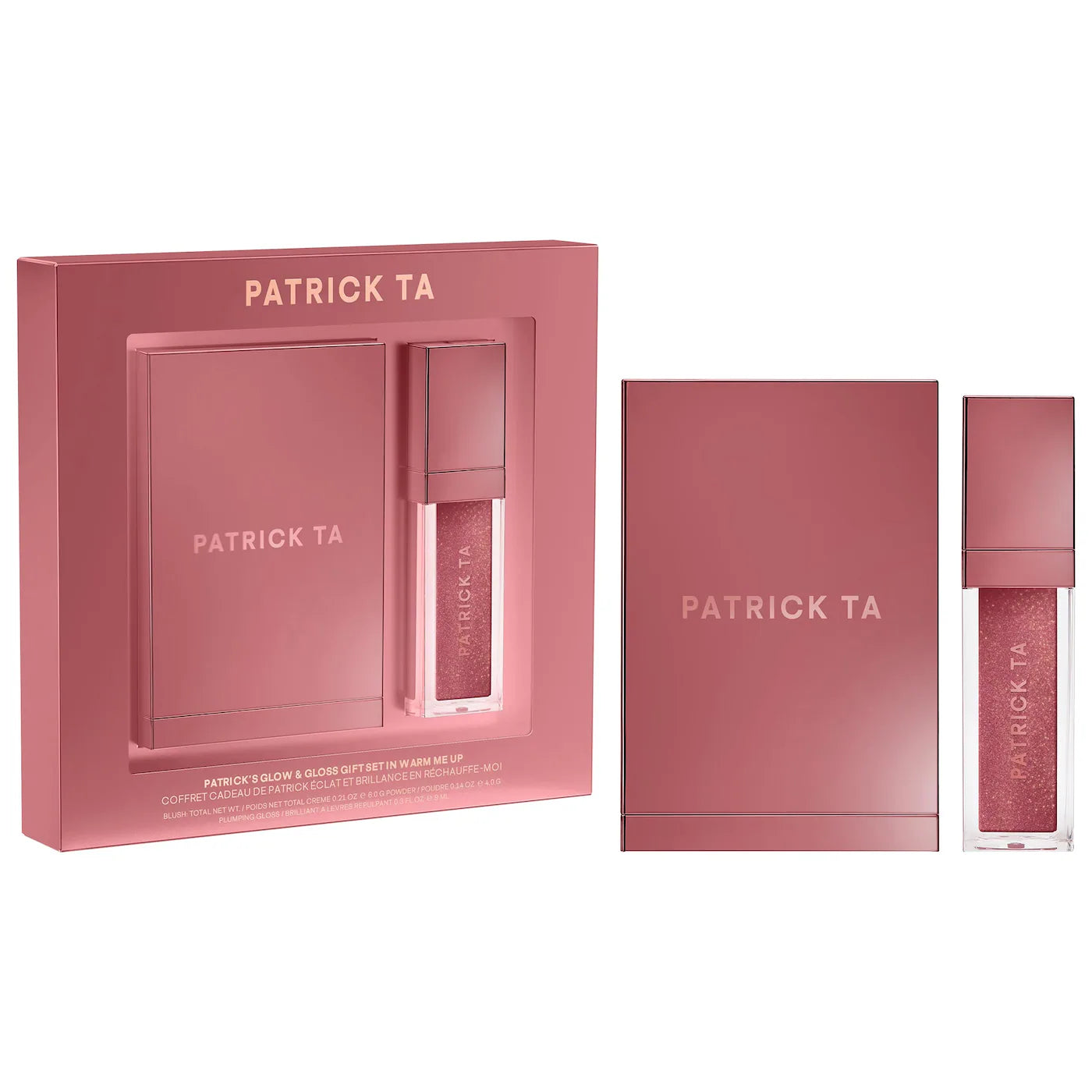 Patrick Ta Set 2 Piezas Blush & Gloss