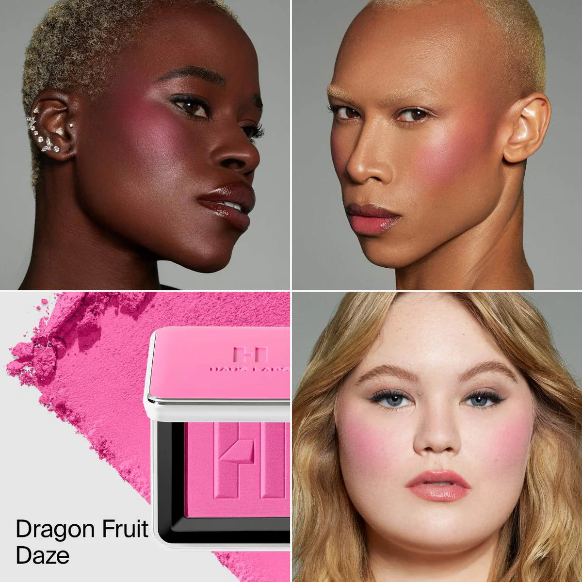 HAUS LABS Blush en polvo acabado natural