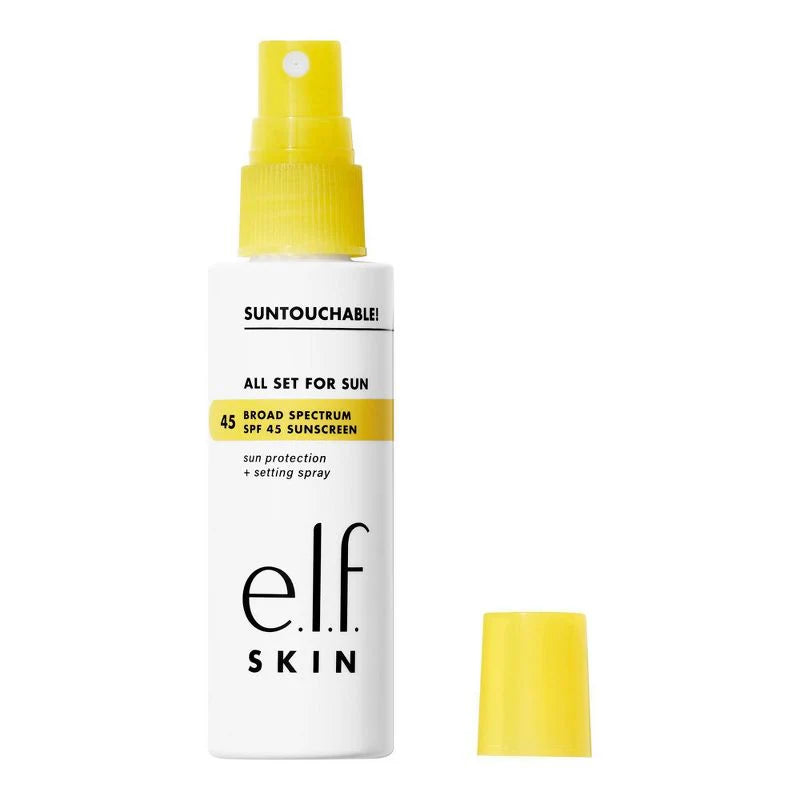 Fijador de maquillaje con protector solar