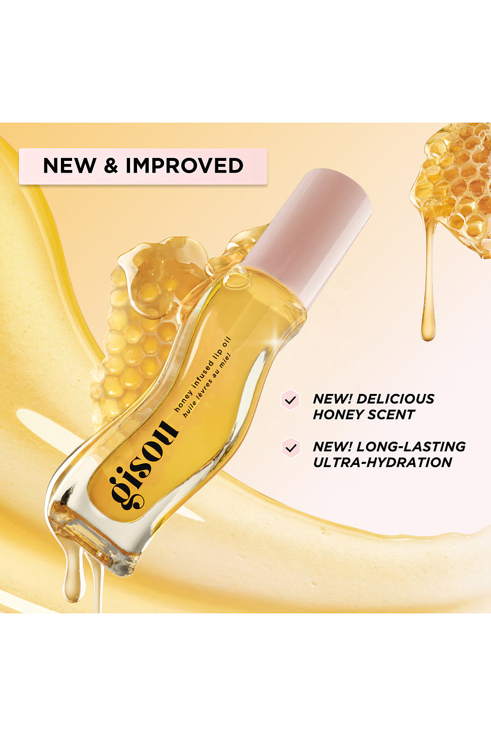 Gisou Honey Infused Lip Oil