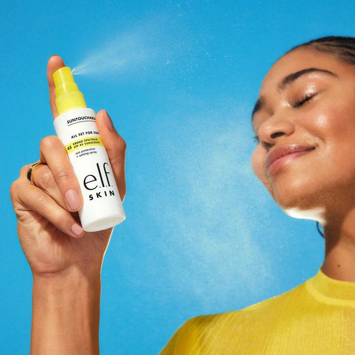 Fijador de maquillaje con protector solar